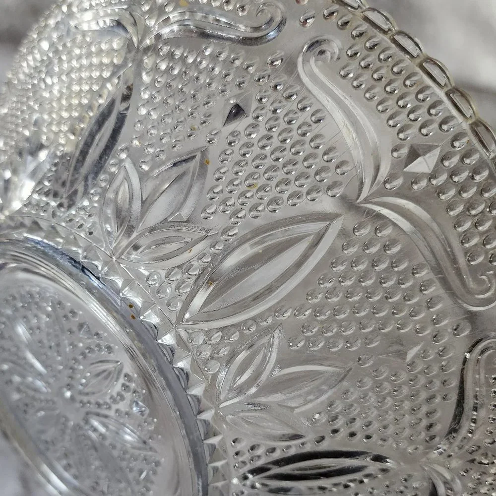 VINTAGE HERITAGE FEDERAL GLASS 10 1/4